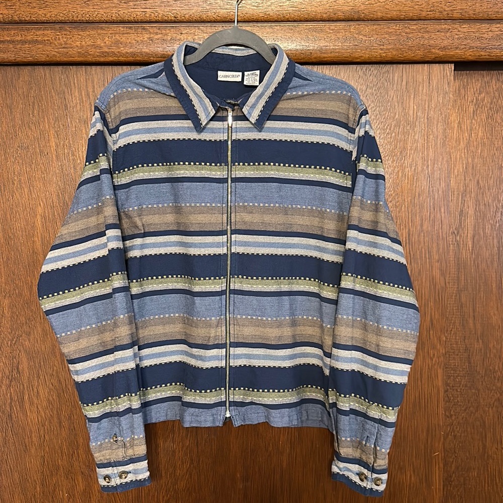 Vintage Woman’s zip up top